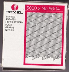 REXEL 66/14 Box 5000 No 66 06075 nieten