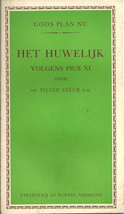 Het huwelijk volgens Pius XI - nr. 1