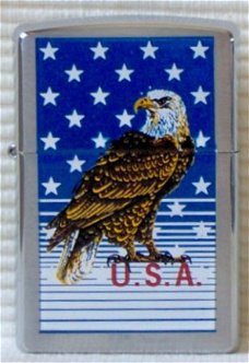 Zippo Aansteker Eagle USA 2007 NIEUW B59