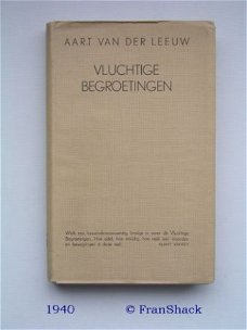 [1940] Vluchtige begroetingen, Leeuw v.d., Nijgh&vanDitmar