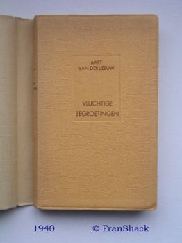 [1940] Vluchtige begroetingen, Leeuw v.d., Nijgh&vanDitmar - 2