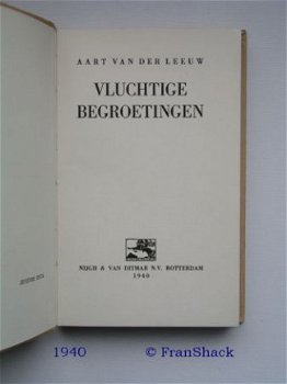 [1940] Vluchtige begroetingen, Leeuw v.d., Nijgh&vanDitmar - 3