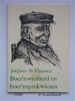 [1980] Boer’nwiesheid en boer’nsprekwiezen, Jans, Witkam - 1