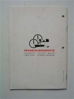 [1968] Geräte-Programm, katalog, Fernsteuergeräte Berlin - 4