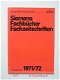 [1971] Fachbücher Fachzeitschriften Katalog, Siemens - 1 - Thumbnail