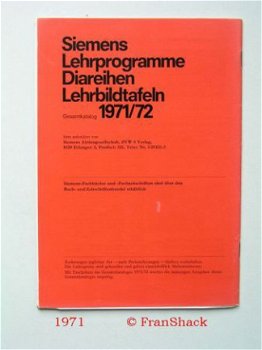 [1971] Fachbücher Fachzeitschriften Katalog, Siemens - 3