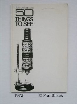 [1972] 50 Things To See, Science Museum GB, HSMO Londen - 1