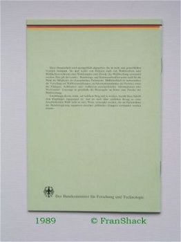 [1989] Förderschwerpunkt zum Treibhauseffekt, BmF&T - 4