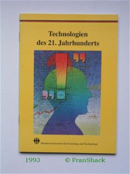 [1993] Technologien des 21,jahrhunderts, Kürten, BmF&T - 1