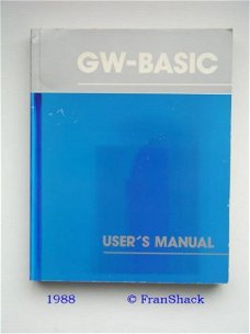 [1988] GW-BASIC, User’s Manual, Microsoft