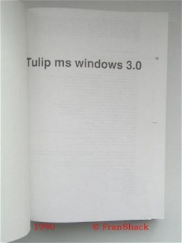 [1990] Tulip Ms Windows 3.0, Handboek, Tulip computers - 2