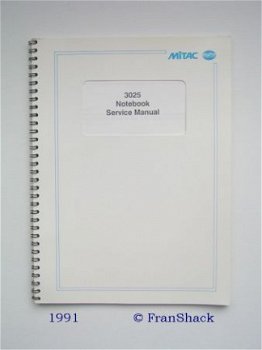 [1991] 3025 Notebook, ServiceManual, Mitac - 1