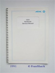 [1991] 3025 Notebook, ServiceManual, Mitac