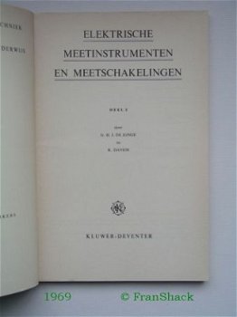 [1969] Elektr. Meetinstr. en schakelingen 2 , Jonge d., Kluw - 2