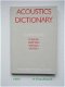 [1983] Acoustics Dictonary, Reichardt, MNP-Kluwer - 1 - Thumbnail