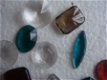 15 glazen stenen voor sieraden te maken steen is 2,4x 1,7 c - 1 - Thumbnail