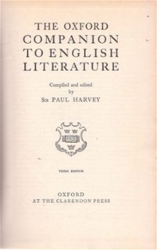 The Oxford companion to American literature
