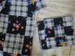 Stevige patchwork dekbedhoes geschikt als sprei 183 l 138 b - 1 - Thumbnail