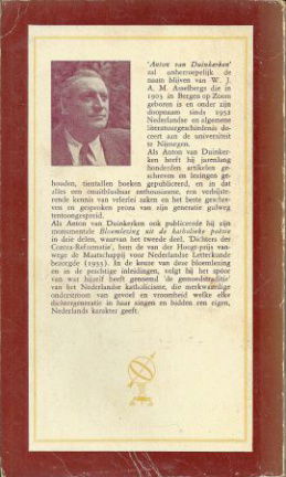 Duinkerken, Anton van - zeven eeuwen Katholieke poezie - nr. 1
