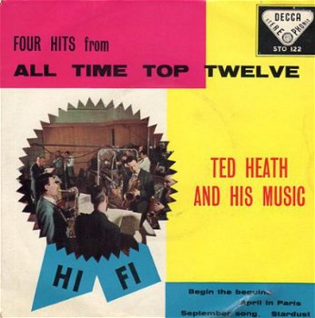 Ted Heath and his music : Four hits from all time top twelve - 1