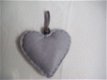 mooi hartje grijs met kant kadoo en decoratie hart - 2 - Thumbnail