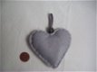 mooi hartje grijs met kant kadoo en decoratie hart - 3 - Thumbnail