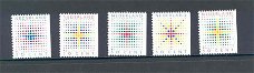Nederland 1987 decemberzegels postfris rechts ongetand