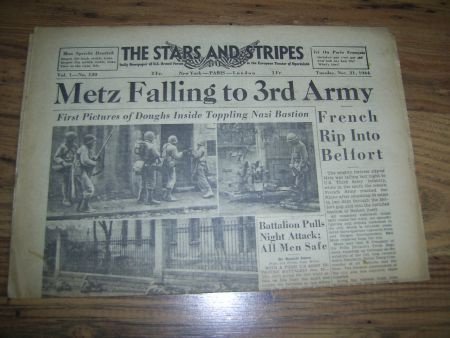 krant Stars and Stripes nov. 21 1944 - 1
