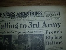 krant Stars and Stripes nov. 21 1944