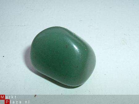 Groene Kwarts 150 gram trommelsteen Brazilie NU 4,50 EURO - 1
