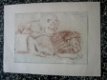 Studie / schets Leeuwen - Willem Klijn 1892-1961 - 1 - Thumbnail