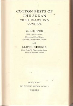 W.Ripper - Cotton pests of the Sudan - 1