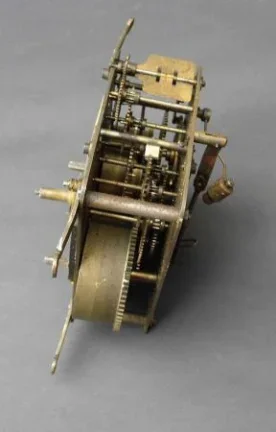 Tafelklok uurwerk = Phlkreuz = opknapper 17298 - Afbeelding 2