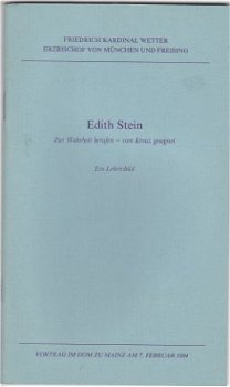Friedrich Kardinal Wetter: Edith Stein - 1