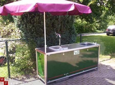 tafels stoelen biertafels huren oldenzaal partytent statafel - 1