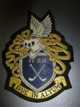 Geborduurd embleem Duc in Altum - 1