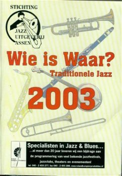 Waar is Jazz. Traditionele Jazz. 2003 - 1