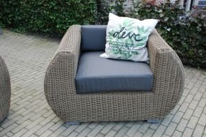 AANBIEDING Loungeset Curved Riet Rondwicker NU € 1.995,00 - 1