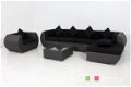 AANBIEDING Loungeset Curved Grijs/Zwart gemêleerd NU € 1495 - 1 - Thumbnail