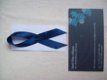 DARKBLUE ME AWARENESS RIBBON - DONKERBLAUW ME LINTJE - 1 - Thumbnail