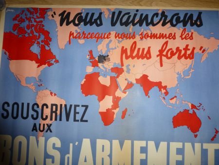 Franse anti Duitse affiche - 1