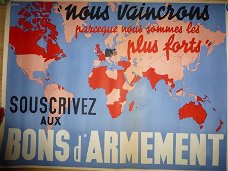 Franse anti Duitse affiche