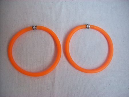 oranje armband rubber buna koord moederdag koningsdag / kado - 1