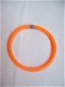 armband heren dames kinderen ORANJE kroningsarmband rubber - 1 - Thumbnail