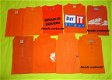 Te koop diverse (nieuwe) oranje T-shirts en polo's (maat XL) - 6 - Thumbnail