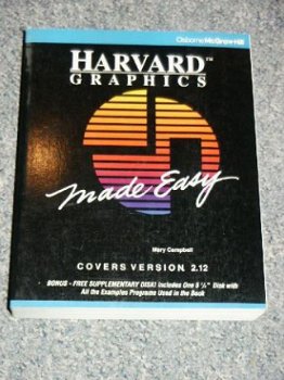 Harvard Graphics made Easy covers version 2.12 - 1