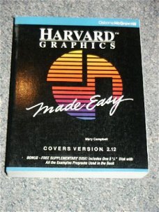 Harvard Graphics made Easy covers version 2.12