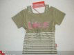 leuk meiden shirt top met love in groen 98/104 AFGEPRIJSD - 1 - Thumbnail