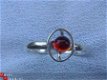 Zilveren ring met Barnsteen Trendy - 1 - Thumbnail