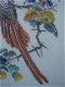 Geborduurd schilderij siervogel 37 x 28 kruissteek - 1 - Thumbnail